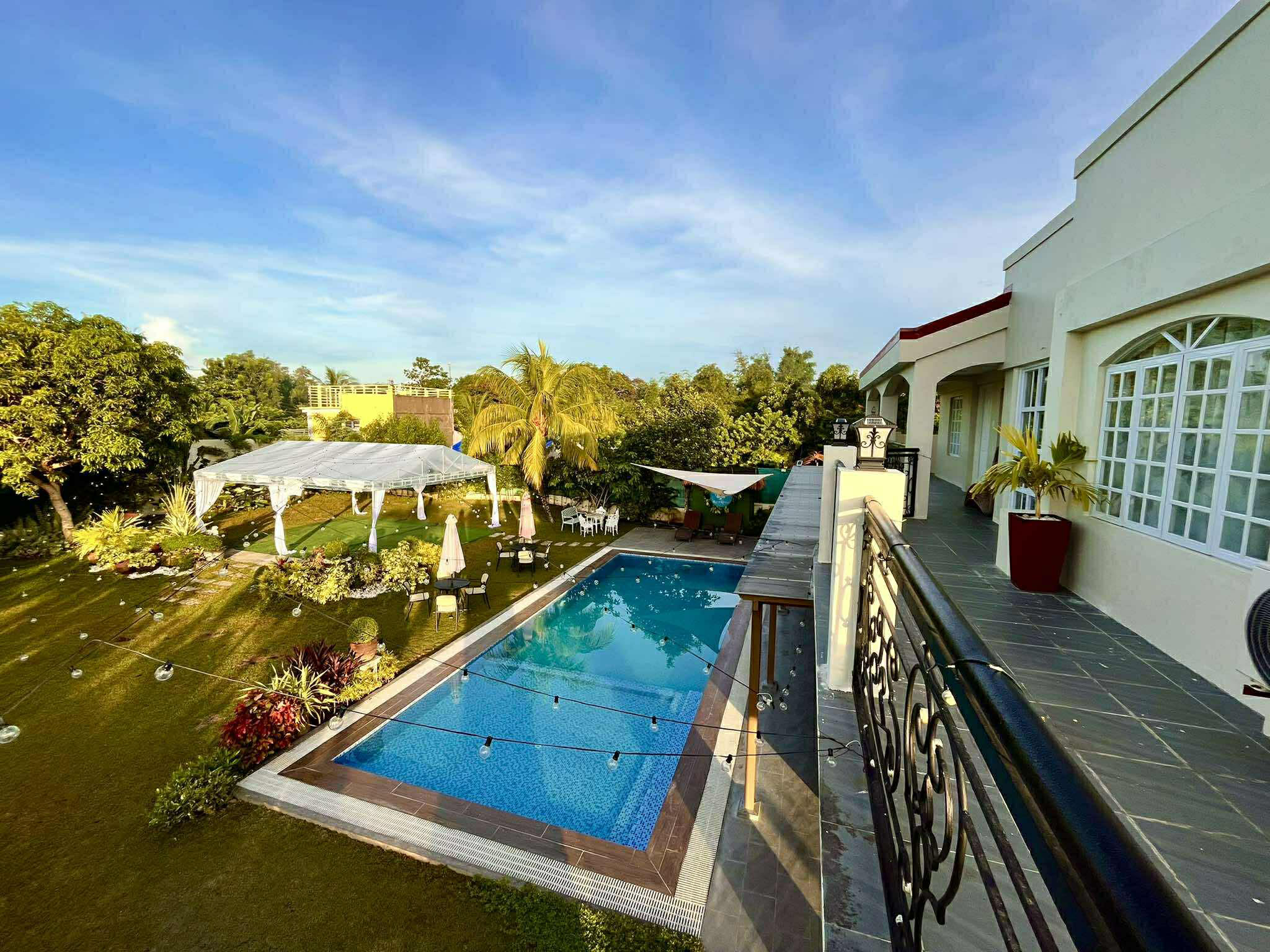 Villa Kathreyna Garden & Pool Aerial View